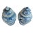 Large Chinoiserie Blue and White Abstract Lotus Ginger Jar For Sale - Image 9 of 12
