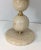 Travertin and Brass Table Lamp, circa 1970 For Sale - Image 10 of 13
