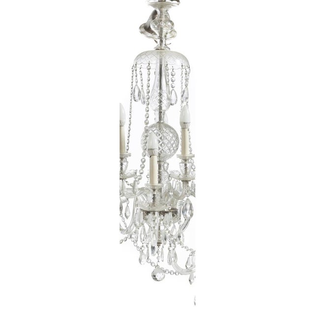 Metal French Chandelier, 20th Century For Sale - Image 7 of 8