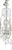 Metal French Chandelier, 20th Century For Sale - Image 7 of 8