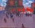 Original Moscow Oil Painting, Red Square, Soviet Art 1984 100-80 For Sale - Image 4 of 6