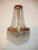 French Empire Seven Tiers Crystal Prism Sconces, Circa 1930 For Sale - Image 4 of 10