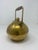 Mid-Century Modern Vintage Brass Mexican Kettle/Teapot For Sale - Image 3 of 6