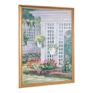 Framed Berecks Garden Print