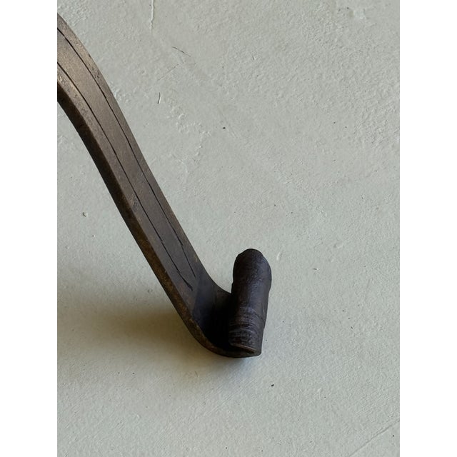 Large Ornate Spanish Iron Drinks Table With Twisted Stem For Sale - Image 11 of 12