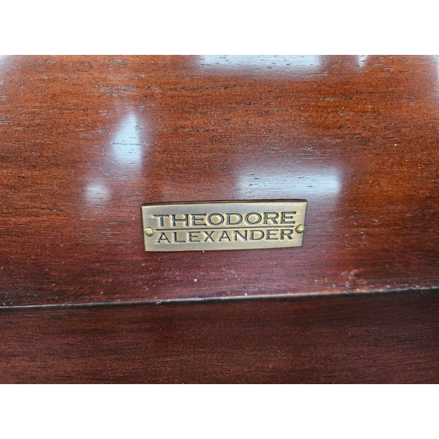 Theodore Alexander Eglomise Venetian Side Table For Sale - Image 15 of 16