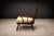 Mid-Century Modern Brazilian Modern Armchair in Imbuia Wood & Cushion, a Forma Decorativa, Brazil, 1960s For Sale - Image 3 of 15
