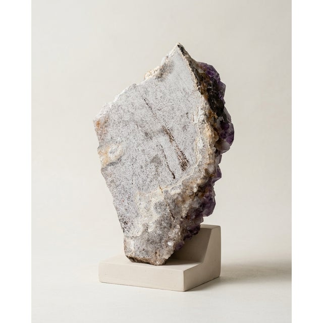 Contemporary Large Uruguayan Amethyst Specimen by Stillmantle For Sale - Image 3 of 3