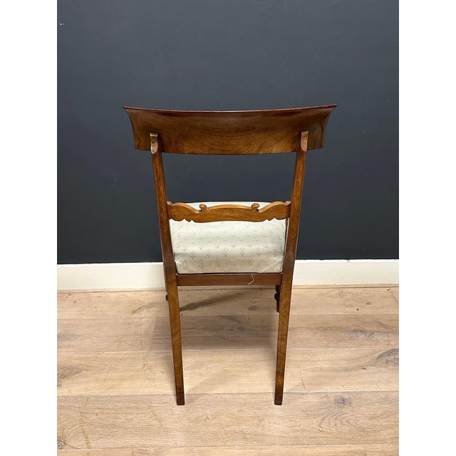 Wood Antique Dining Chairs, 1840s, Set of 6 For Sale - Image 7 of 13