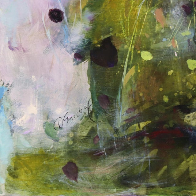 My Hope in Disguise - Original Contemporary Symbolic Oil Painting on Wood Panel by Denna Erickson For Sale In Los Angeles - Image 6 of 9