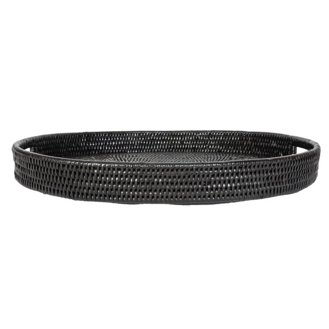 Our oval rattan serving and ottoman trays will instantly add a gorgeous touch to any room of your home. Adding this...