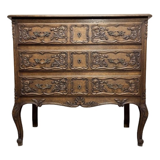 French Oak Chest of Drawers For Sale