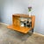 A sleek and elegant bar cabinet – made in Germany and mounted on chrome-plated tubular steel legs. The mirrors on the base...