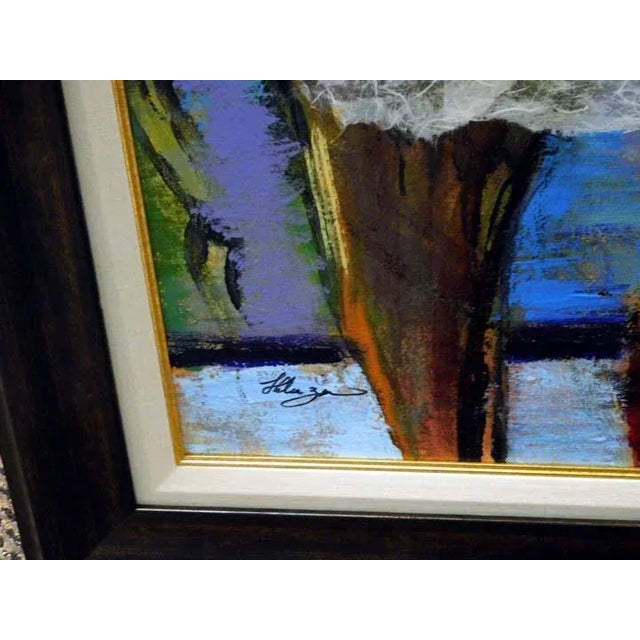 "Chestnut " Original Oil Painting on Canvas by Helen Zarin Hand Signed by the Artist Art Condition: Mint Art Size: 56" x...