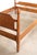 Curved headboard, footboard, and side rails and turned posts with acorn finials 49in H x 59.75in W x 81.25in D Interior:...