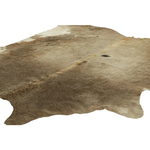 This handmade 7x8 contemporary cowhide rug from Rug & Kilim represents an exciting new collection of rare pieces in the...