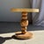 Coffee Table in Suar Wood with Central Pedestal Base and Spheres For Sale - Image 11 of 13
