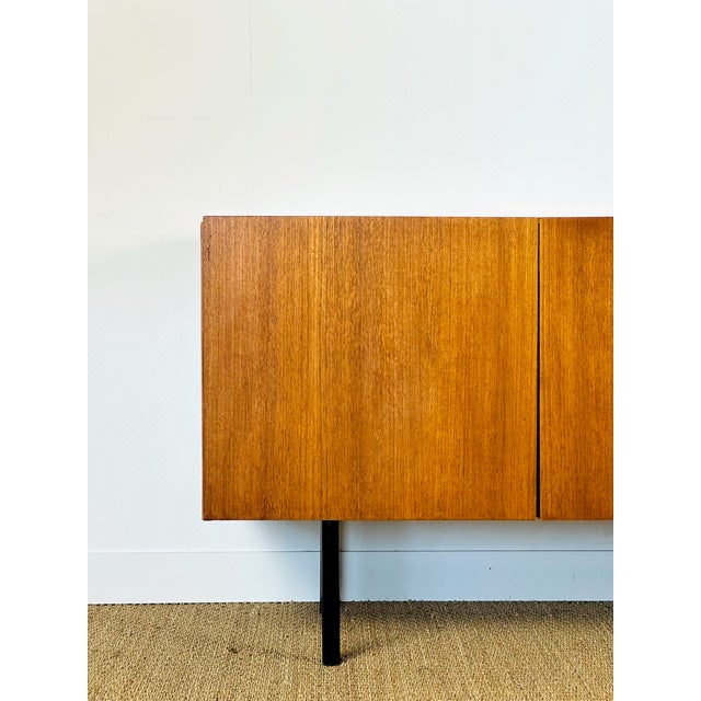 Scandinavian Minimalist Teak Sideboard, 1960s For Sale - Image 11 of 17