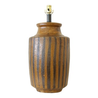 Vintage Mid Century Modern Ceramic Table Lamp For Sale