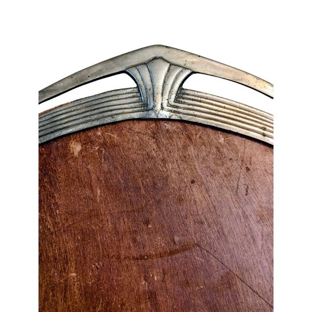 1960s Vintage Art Nouveau Jugendstil Style Mirror or Picture Frame For Sale - Image 5 of 11