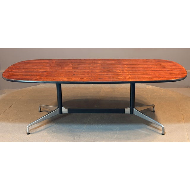 Genuine rosewood, not laminate. 84" x 42" x 28.25". Models were produced with rosewood laminate and then the rarer genuine...