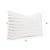 White Pillow 14 x 22 Shar Pei White - Down Insert For Sale - Image 8 of 10