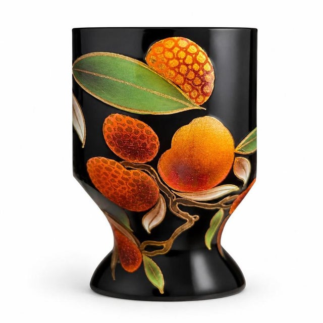 Ceramic Ceramic Vase Lamp with Wooden Base by Louis Drimmer, 1980s For Sale - Image 7 of 8
