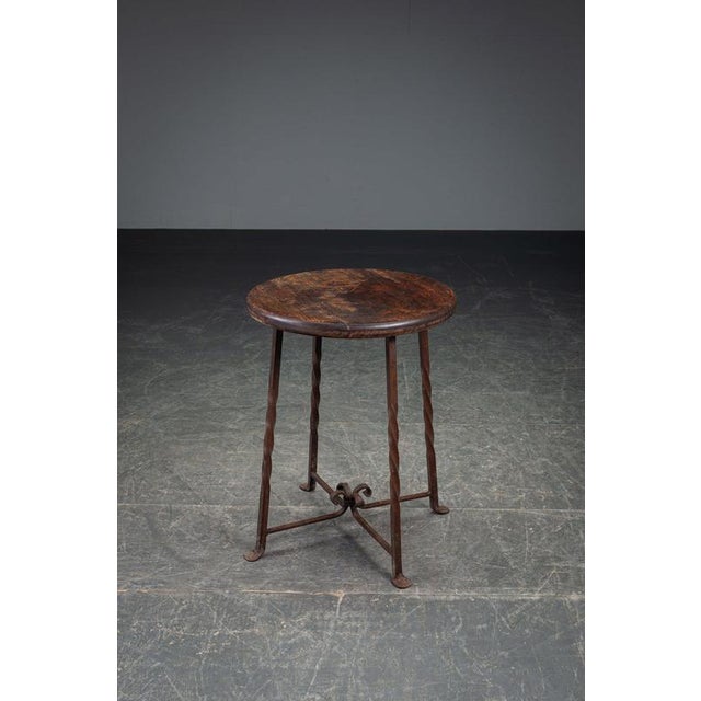 French Side Table, 1940s For Sale - Image 3 of 12