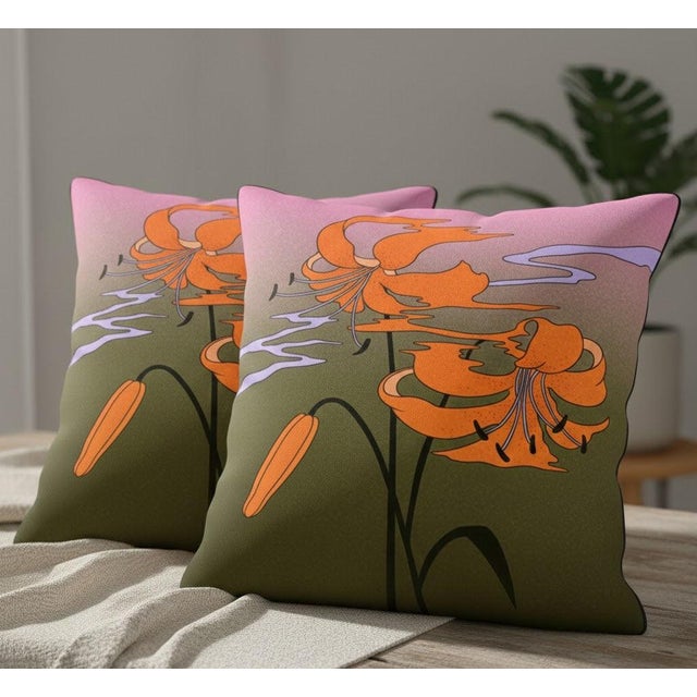 Arts & Crafts Exquisite Luxury Arts & Crafts Sofa Cushions – 1920s Design Cushion Cover Only For Sale - Image 3 of 5