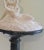 Palatial Marble Sculpture 'Cupid's Kiss' After Antonio Canova on Conforming Marble Pedestal For Sale In West Palm - Image 6 of 7