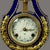 Marie Antoinette Cobalt Blue Porcelain Mantel Clock, 1970s For Sale - Image 3 of 18