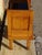 Vintage Bedside Table in Light Oak with Splayed Legs and Black Glass Top, 1960s For Sale - Image 18 of 18