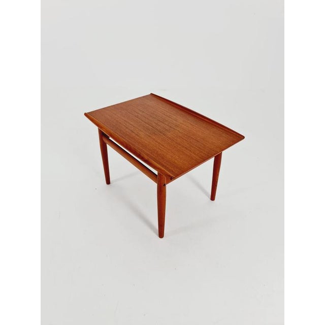 Brown Danish Teak Coffee Table by Grete Jalk for Glostrup Møbelfabrik, 1960s For Sale - Image 8 of 11