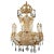19th Century 10-Light Ormolu and Crystal Basket-Shaped Chandelier For Sale - Image 17 of 17