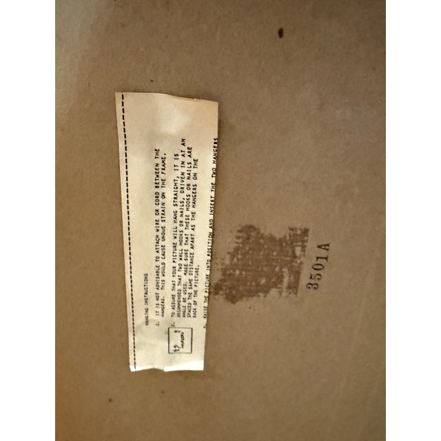 1980 Art Deco Pink Green Mirror Art - a Pair For Sale In New York - Image 6 of 7