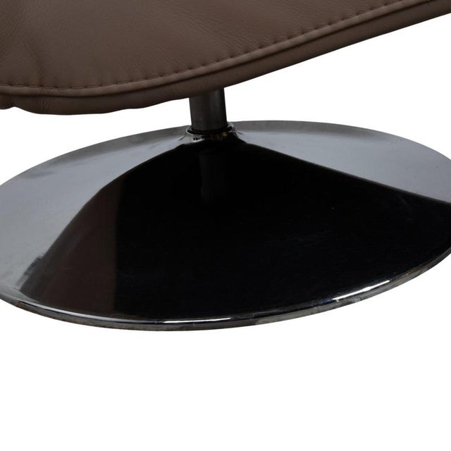 Brown Leather Silence Lounger from Ewald Schillig For Sale - Image 9 of 18