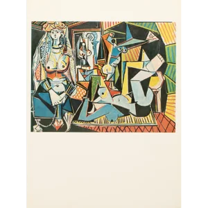 1971 After Pablo Picasso "Women of Algiers", Period Parisian Full-Color Print