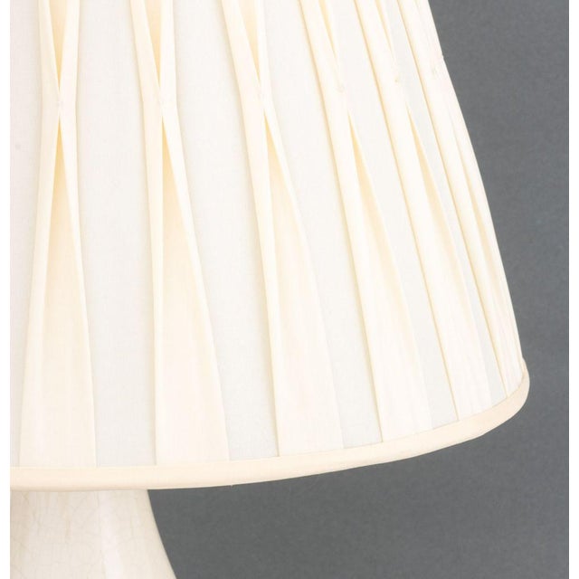 Textile Christopher Spitzmiller Style Table Lamp For Sale - Image 7 of 9