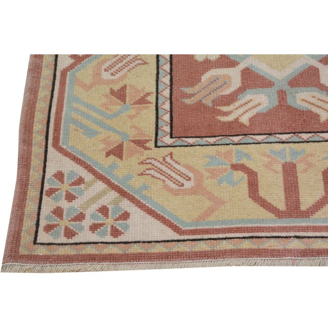 Turkish Vintage Turkish Anatolian Hand Knotted Wool Rug, 2'7"x4'7" For Sale - Image 3 of 4