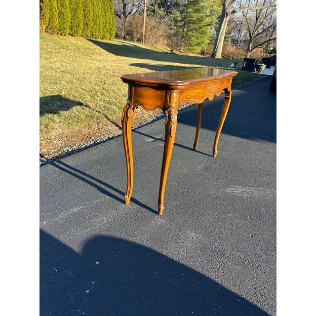 Thomasville 1970s Thomasville Sofa Console Table For Sale - Image 4 of 10