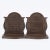 Burnt Umber Early 20th Century Literary Quote Bookends - a Pair For Sale - Image 8 of 8