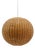 Vintage Rattan Globe Pendant Lamp, 1960s For Sale