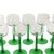 Vintage Alsace Wine Glasses with Green Stems from Luminarc, 1970s, Set of 10 For Sale - Image 10 of 18