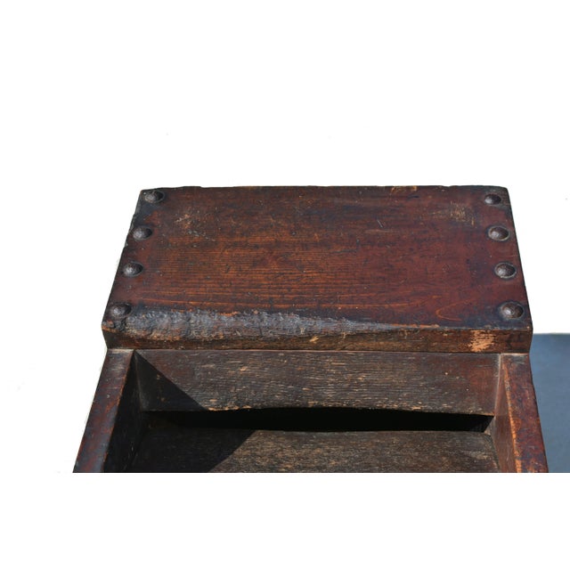 Japanese Antique Merchant's Money Box For Sale - Image 4 of 14