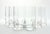 1990s Vintage Indented Dimple Pinched Side Highball Tumbler Glasses 6” 16oz No chips, cracks, or fleabites. Height 6”...