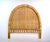Contemporary Vintage Coastal Woven Rattan Arched Full Headboard For Sale - Image 3 of 4