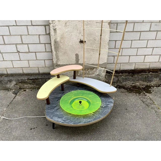 German Flower Stand with Indoor Fountain, 1950s For Sale - Image 11 of 18