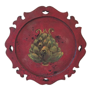 Kijsa Housman Artichoke Painted Plaque