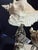 Celestial Meets the Sea Shell Topped Candleholders, a Pair-Coastal Art Sculpture For Sale - Image 4 of 6