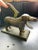 Wood Antique Dog Shaped Brass Nutcracker For Sale - Image 7 of 7
